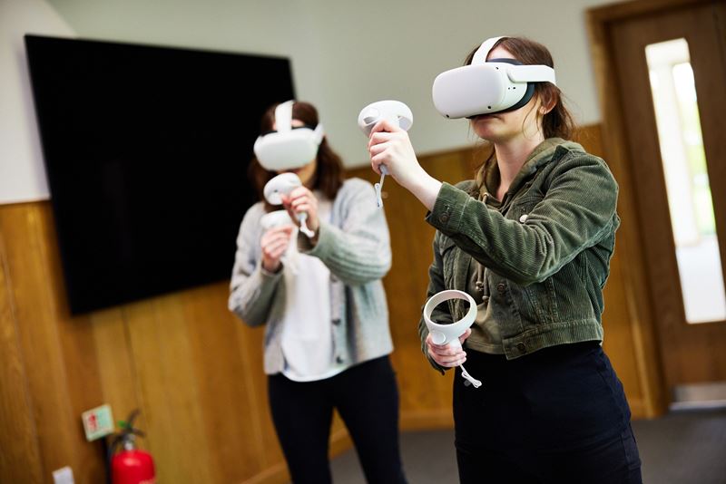 Virtual reality learning in the classroom