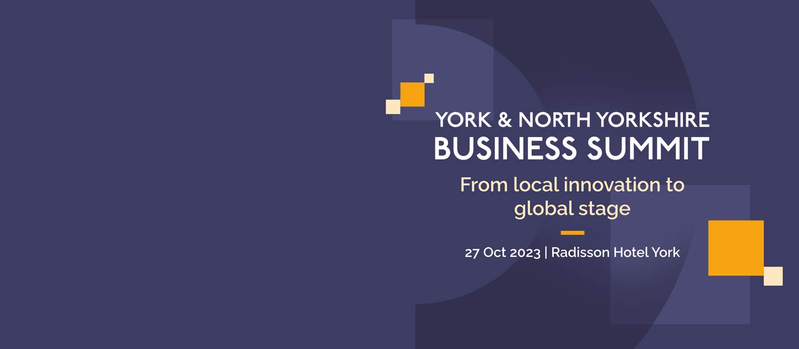 Join us at the York & North Yorkshire Business Summit